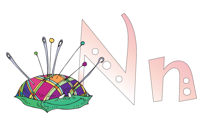 English Alphabet, letter N