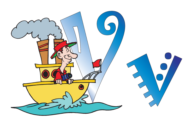 English Alphabet, letter V